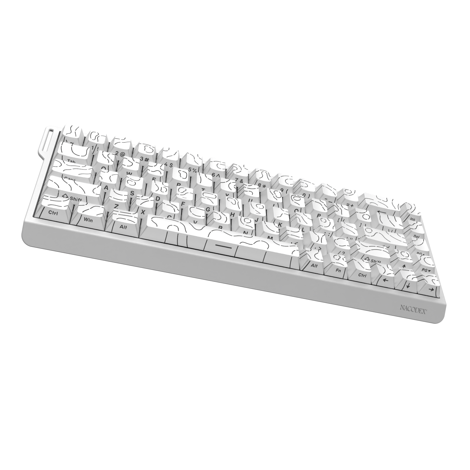 Keyboard Gaming Mac - AJAZZ NK68 V2 Wired Mechanical Gaming