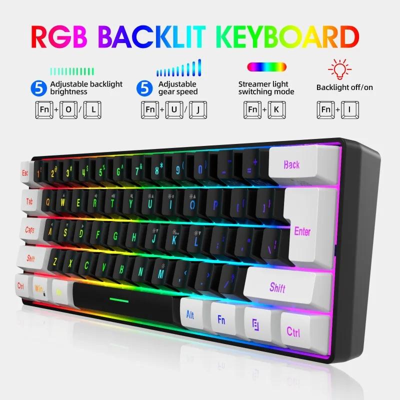 Keyboard and Mouse 60% Compute - đánh giá và giá Gaming Keyboard Ergonomics