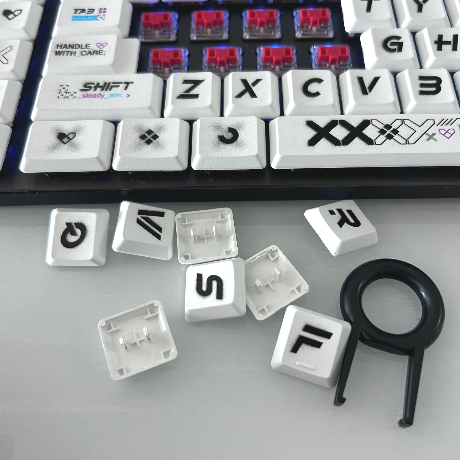 DIY PBT keycaps suitable for L - đánh giá và giá Gaming Keyboard Tkl
