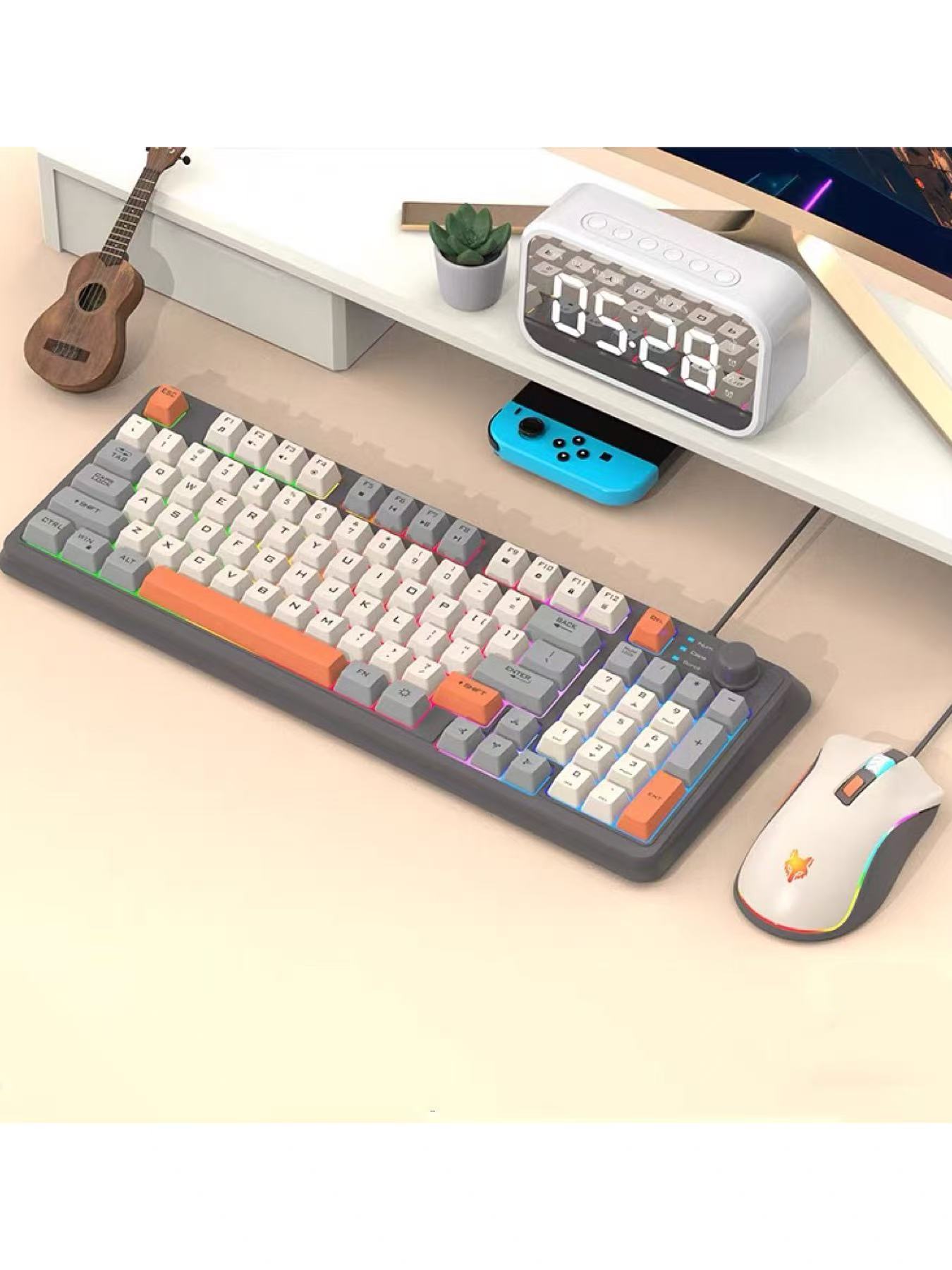 K820 USB Wired Gaming Keyboard - đánh giá và giá Gaming Keyboard Mouse Set