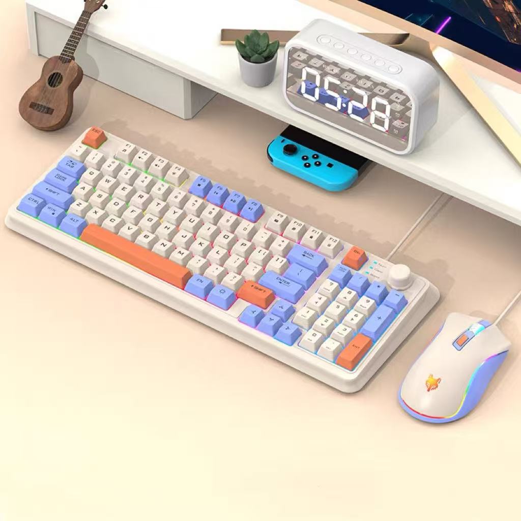 K820 USB Wired Gaming Keyboard - đánh giá và giá Gaming Keyboard Mouse Set