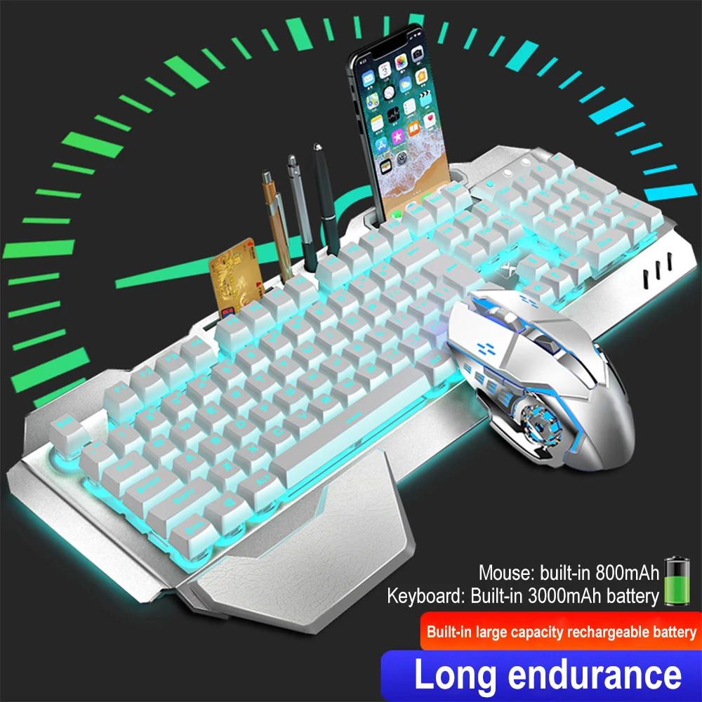 K680 Rechargeable 2.4G wireles - đánh giá và giá Gaming Keyboard And Mouse For Xbox