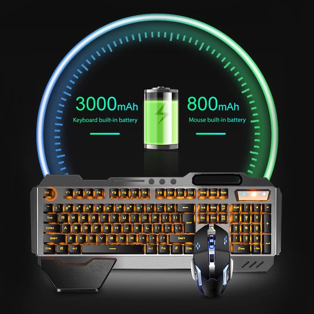 K680 Rechargeable 2.4G wireles - đánh giá và giá Gaming Keyboard And Mouse For Xbox