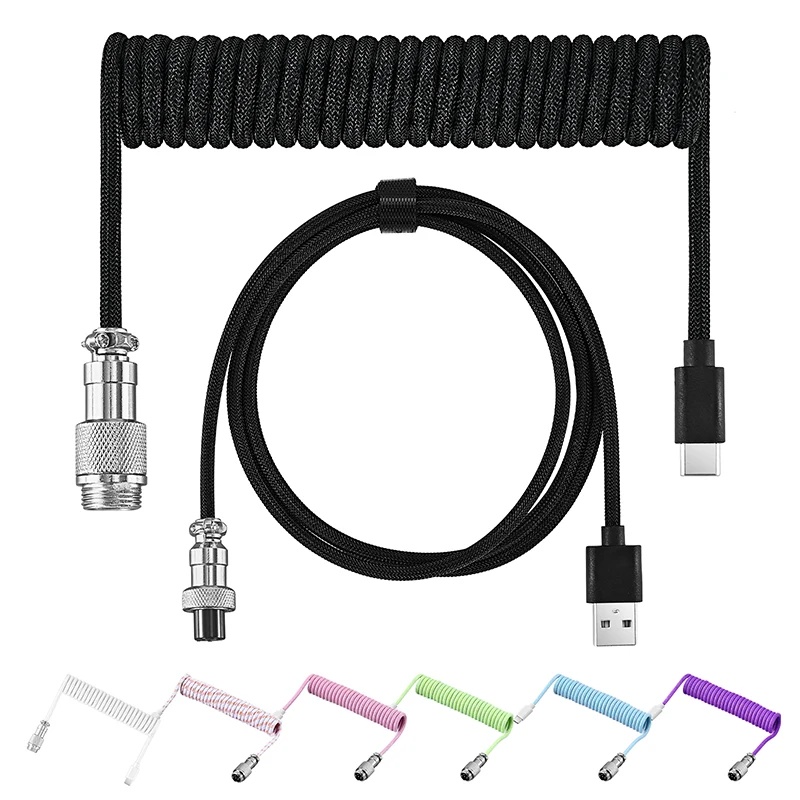 180cm Mechanical Keyboard Coil - đánh giá và giá Gaming Keyboard Types