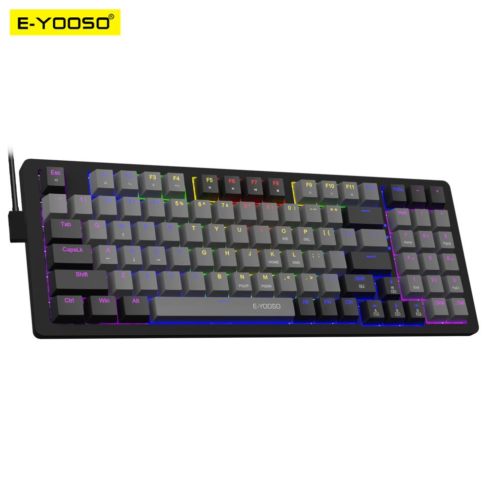 E-YOOSO Z94 USB Chơi Game Cơ K - đánh giá và giá Gaming Keyboard Budget