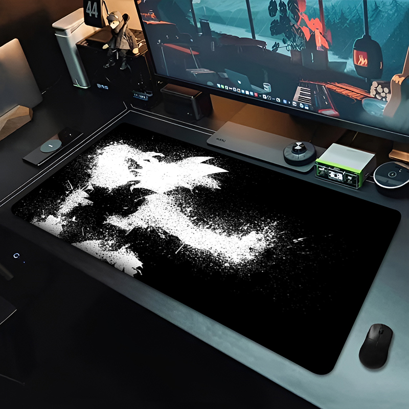 DBZ Black Anime Mouse Pad Drag - đánh giá và giá Gaming Keyboard He