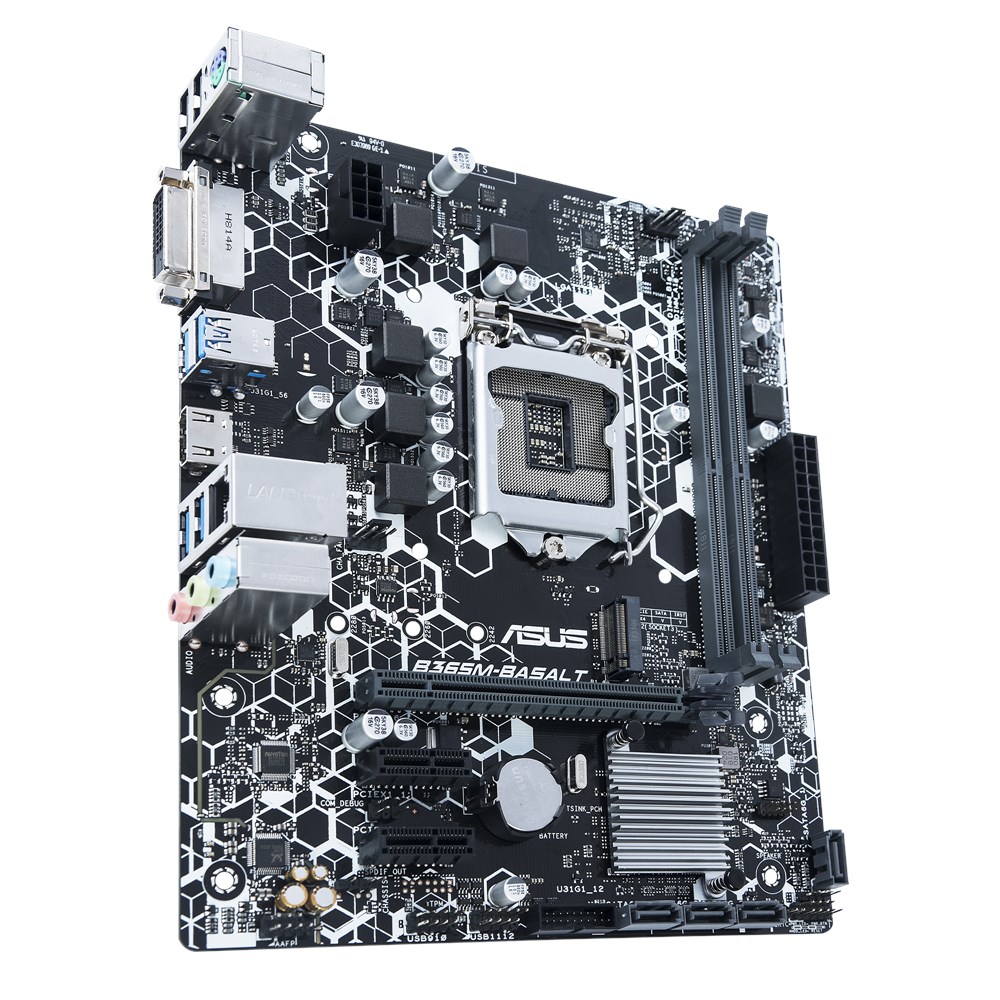 ASUS B365M-BASALT Motherboard  - đánh giá và giá Intel Cpu Core I7