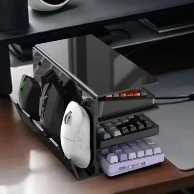 Keyboard Stand 3 Tier Acrylic  - đánh giá và giá Gaming Keyboard Ergonomic