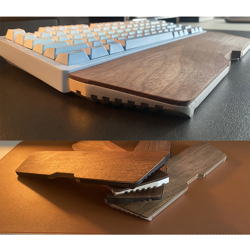 Kashcy Solid Walnut Wood & Alu - đánh giá và giá Wrist Rest Wood