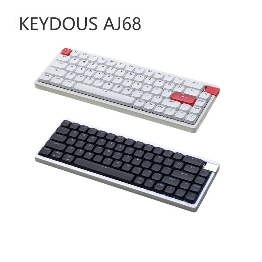 Keydous AJ68 Mechanical Keyboa - đánh giá và giá Gaming Keyboard Mini Mechanical
