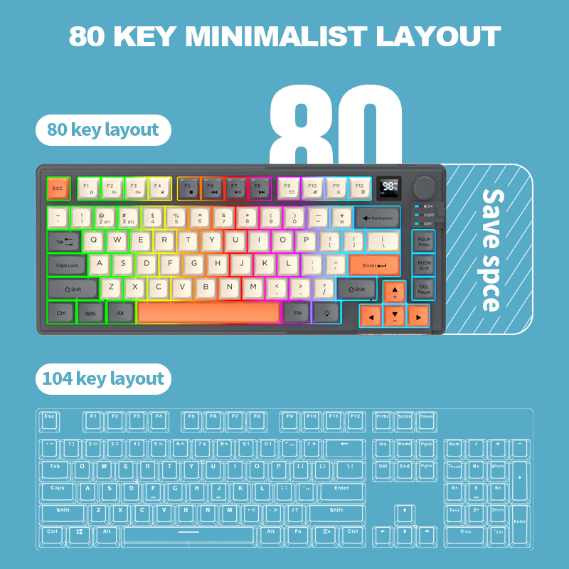 K920 USB Wired Game Keyboard M - đánh giá và giá Keyboard Gaming Transparent