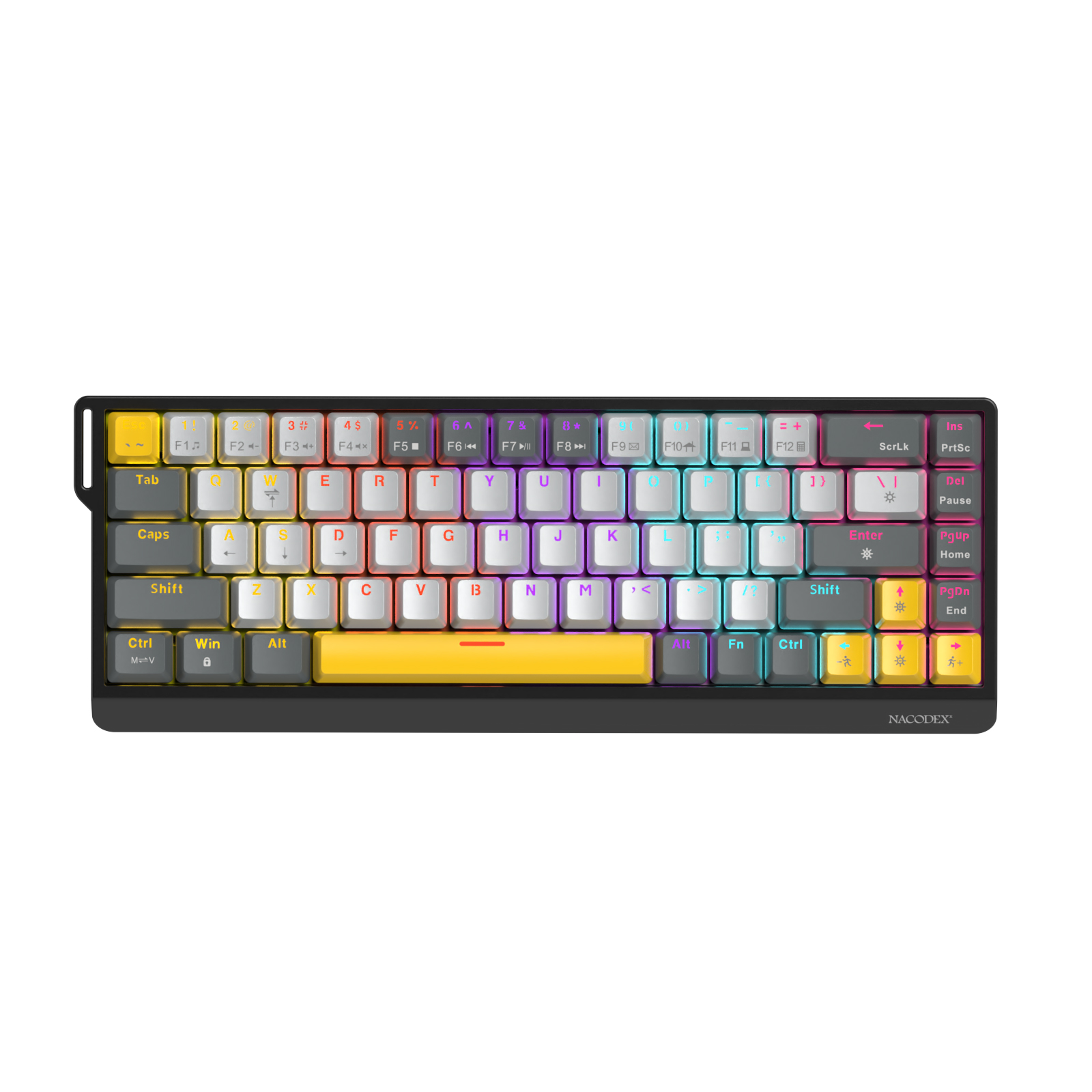 AJAZZ NK68 V2 Wired Mechanical - đánh giá và giá Keyboard Gaming Mac