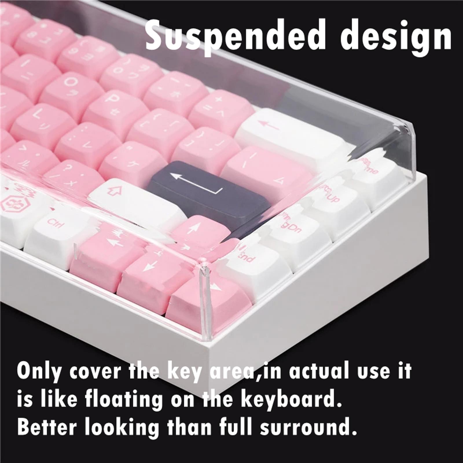 Acrylic Mechanical Keyboard Du - đánh giá và giá Keyboard Gaming Transparent