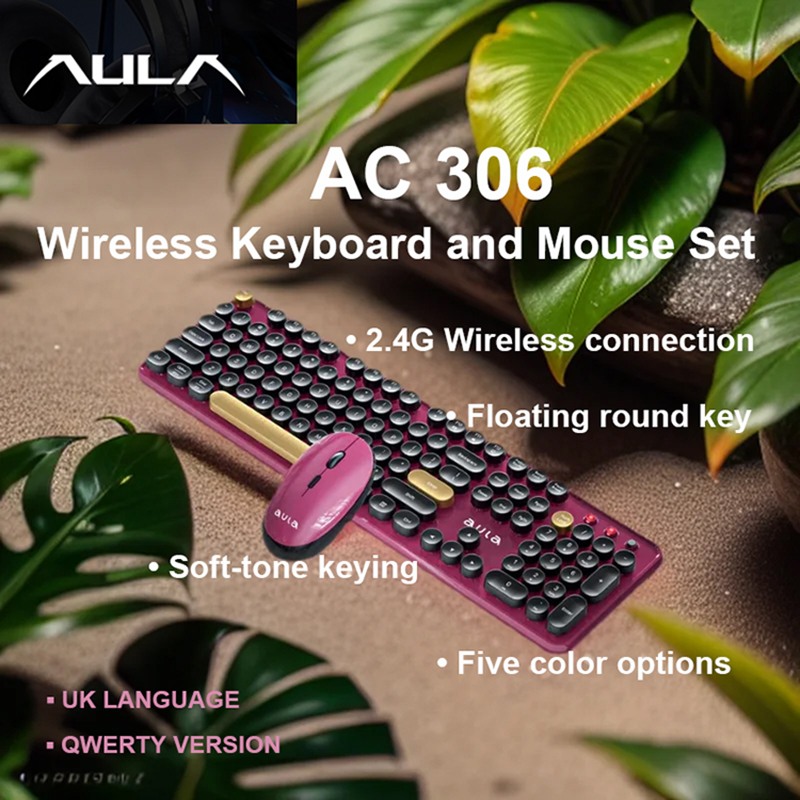 AULA AC306 Wireless Keyboard a - đánh giá và giá Gaming Keyboard And Mouse For Xbox