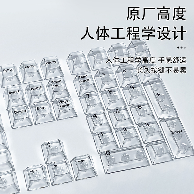 Crystal Transparent Cherry Pro - đánh giá và giá Keyboard Gaming Transparent