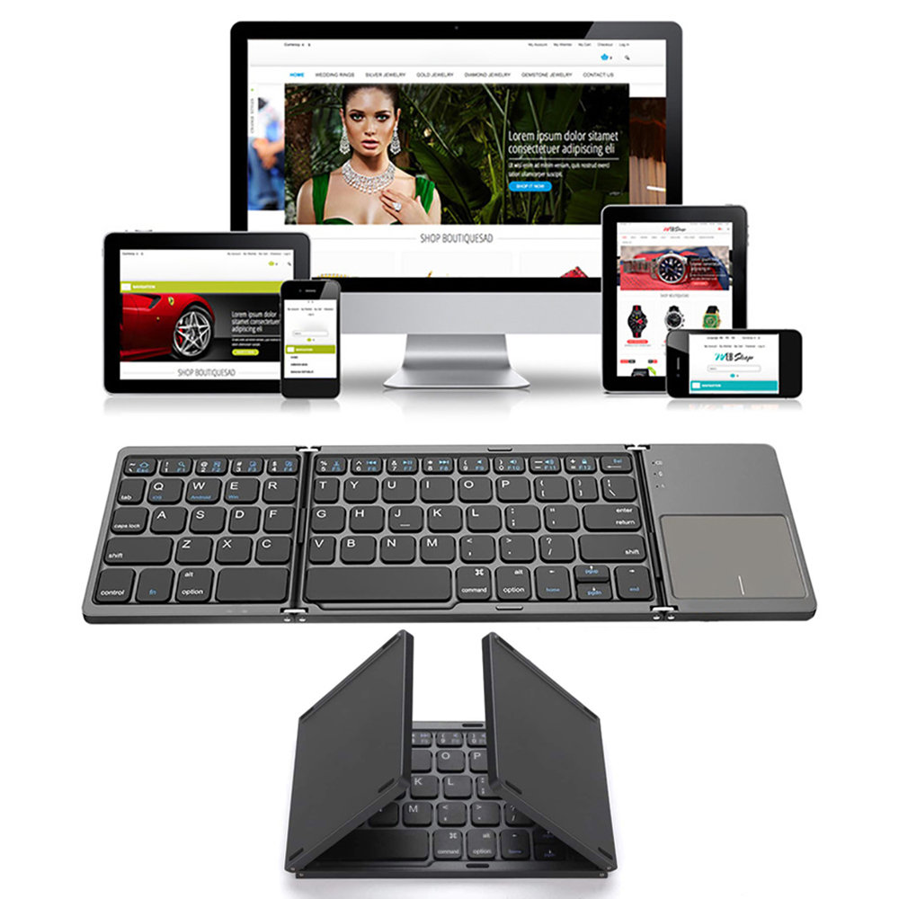 Portable Foldable Folding Keyb - đánh giá và giá Gaming Keyboard Budget