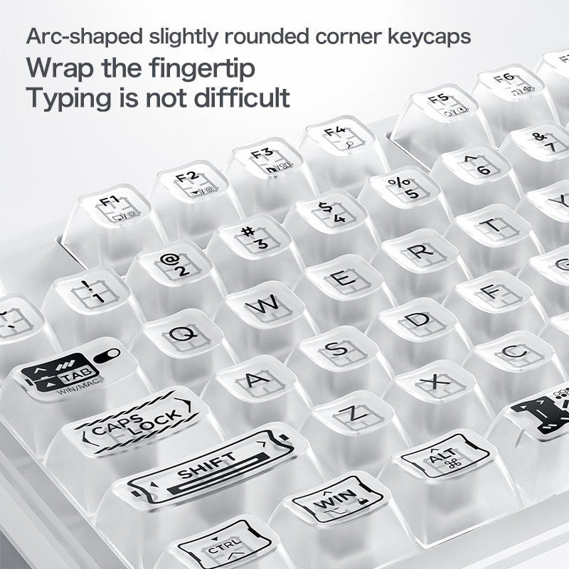 Wired RGB Transparent Keyboard - đánh giá và giá Keyboard Gaming Transparent