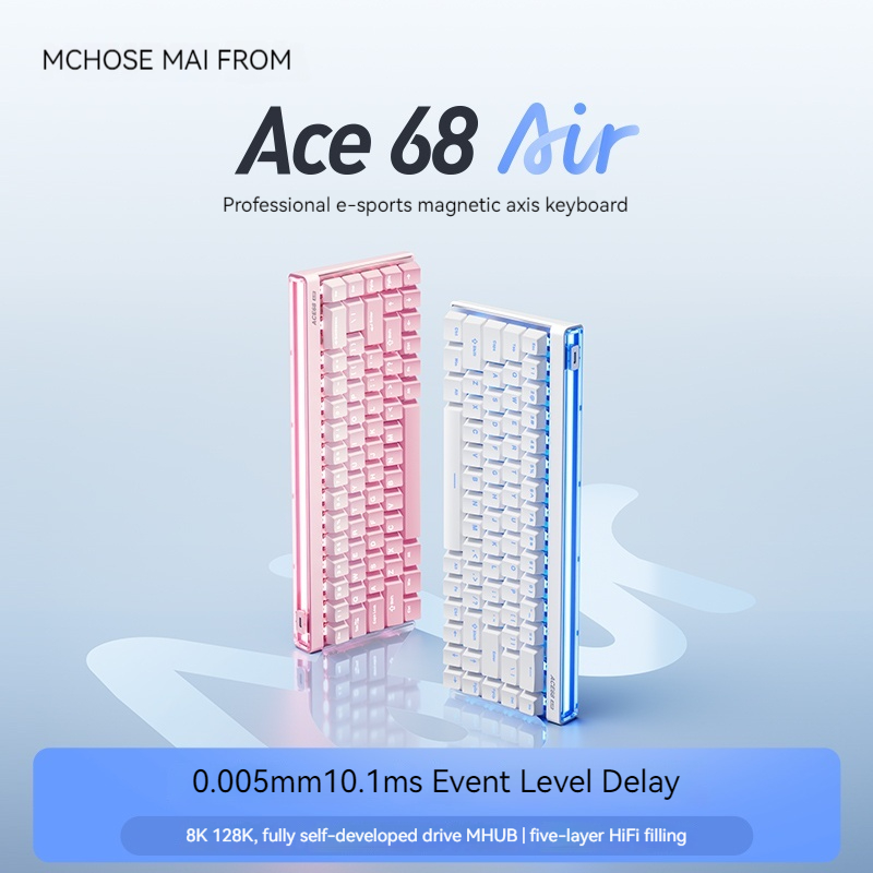 Mchose Ace68 Air Magnetic Axis - đánh giá và giá Gaming Keyboard He