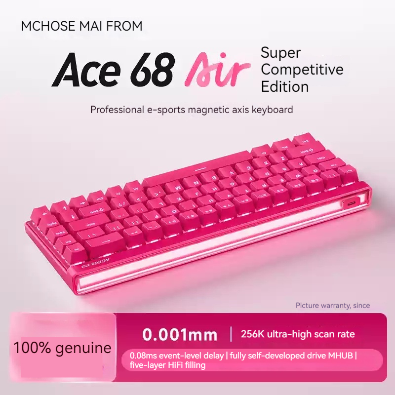 Mchose Ace68 Air Magnetic Axis - đánh giá và giá Gaming Keyboard He