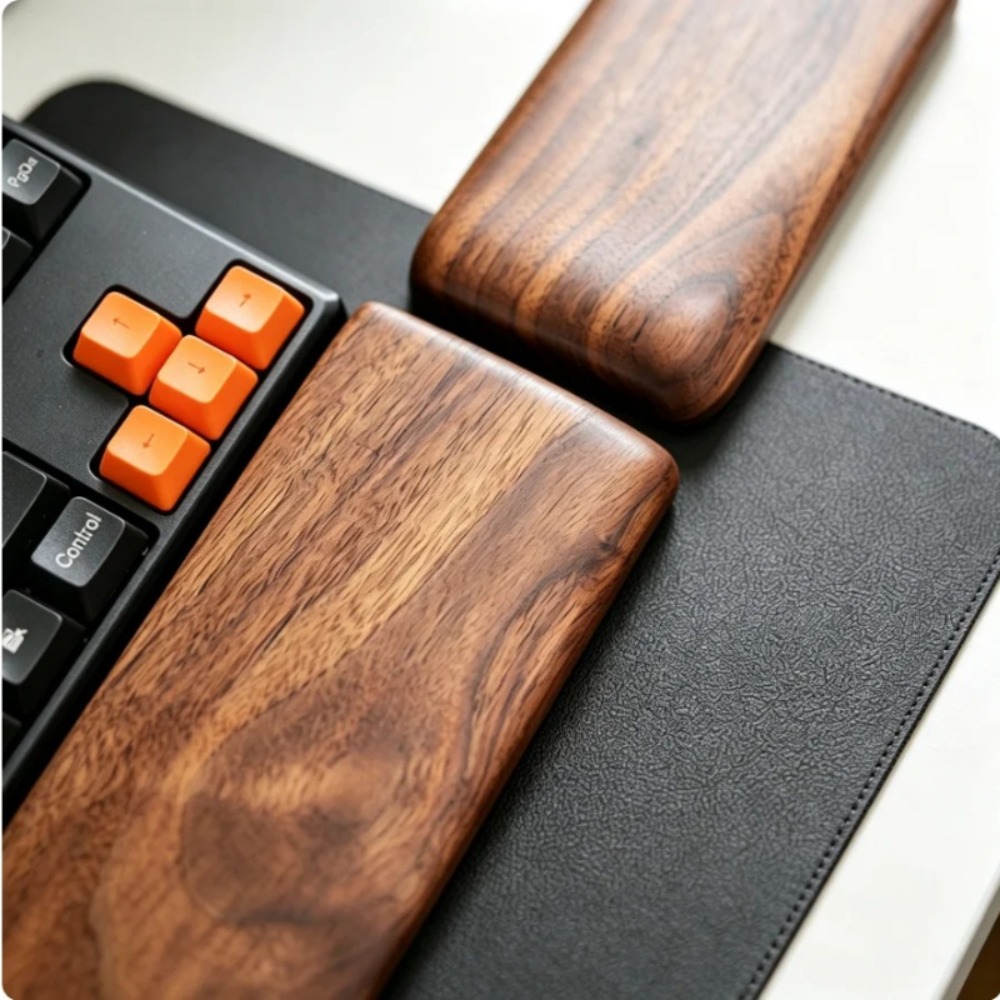 Solid Wood Keyboard Holder Con - đánh giá và giá Wrist Rest Wood