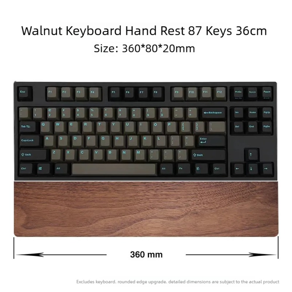 Solid Wood Keyboard Holder Con - đánh giá và giá Wrist Rest Wood